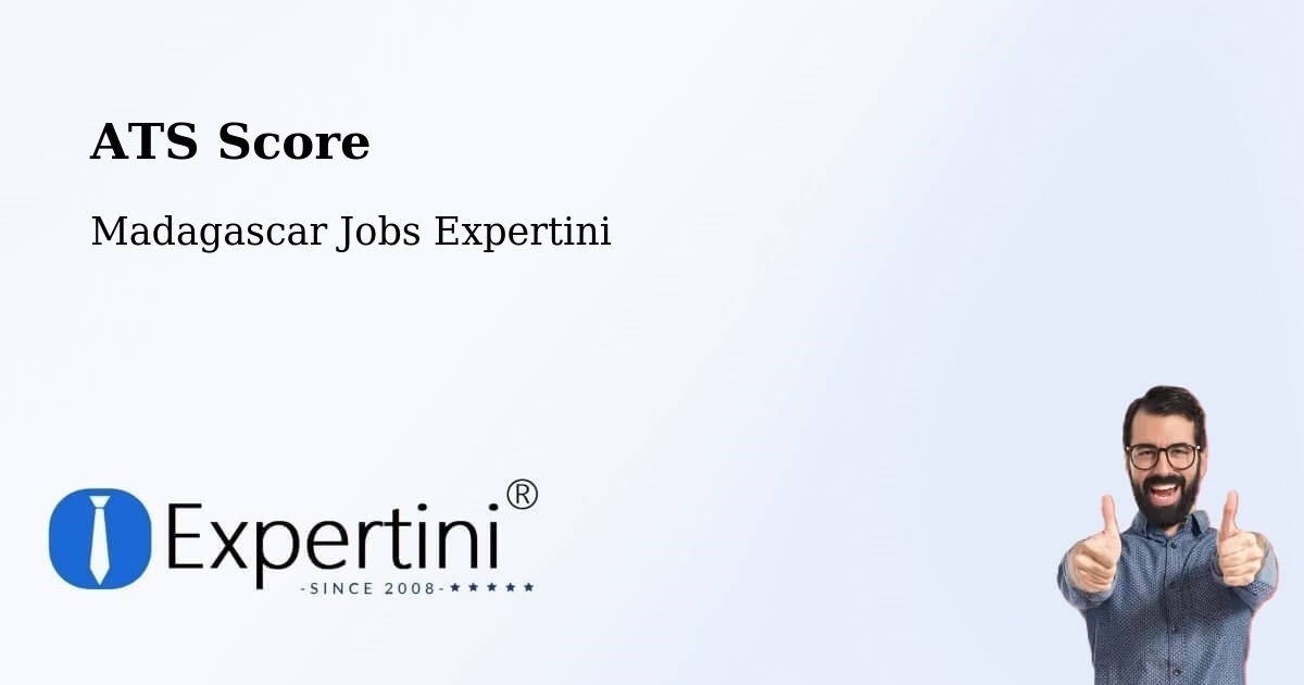 Resume ATS Score & Job Description Match Tool – Madagascar - Madagascar Jobs Expertini